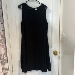 Old Navy tank dress in black XXL